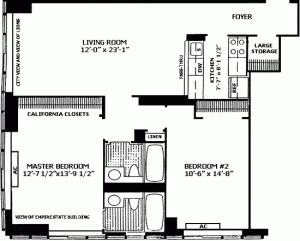 29-C-Floor-plan-300x241 50 UNP- CONDO/MASTERPIECE  FURNISHED or UNFURNISHED HALF FLOOR RESIDENCE
