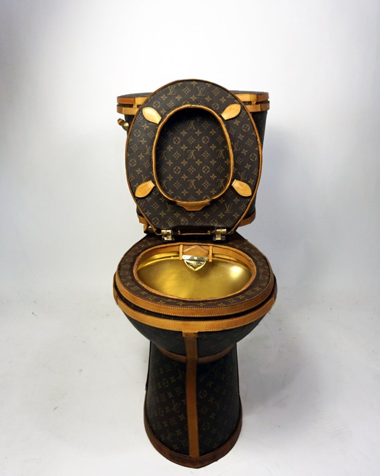 Would You Sit on a $100,000 Louis Vuitton Toilet?
