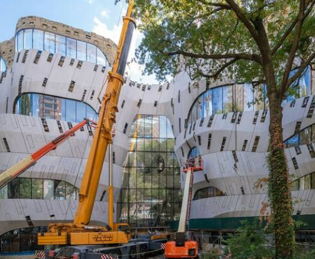 Peek inside the cavernous American Museum of Natural History expansion
