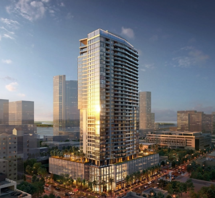 Construction Permits Filed For Two Edgewater Apartment Towers With Combined 616 Units