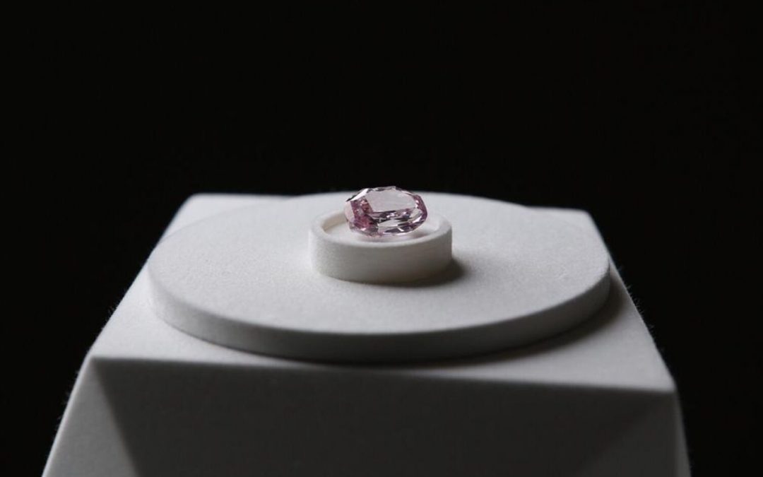 Rare Purple-Pink Diamond on Display in New York