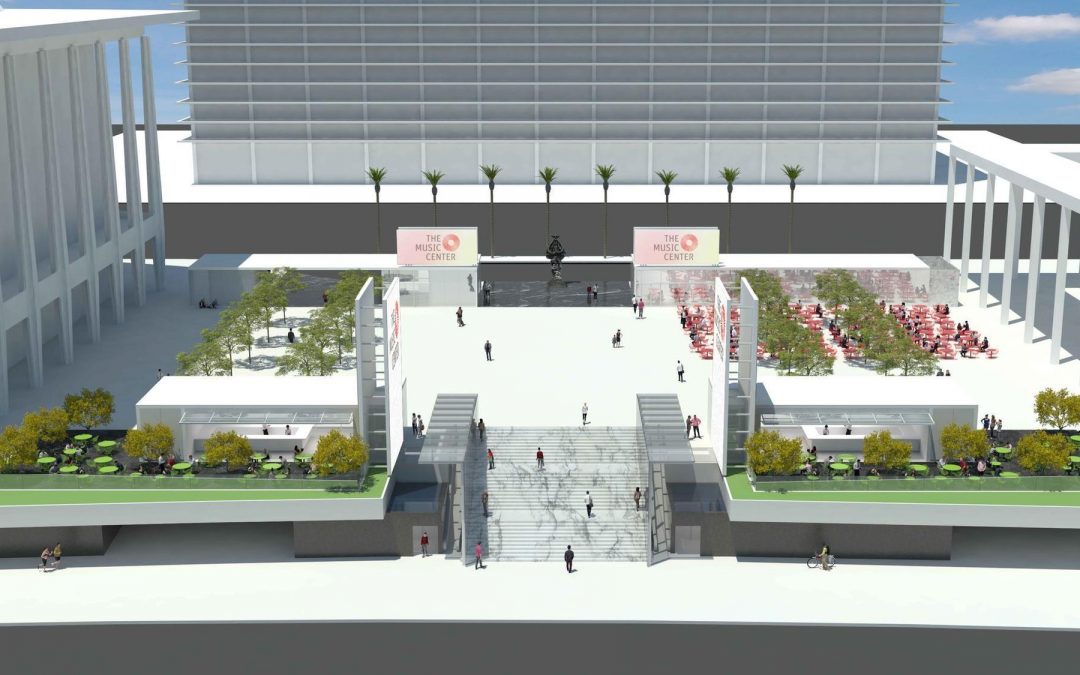 LA County approves $40M makeover of The Music Center plaza