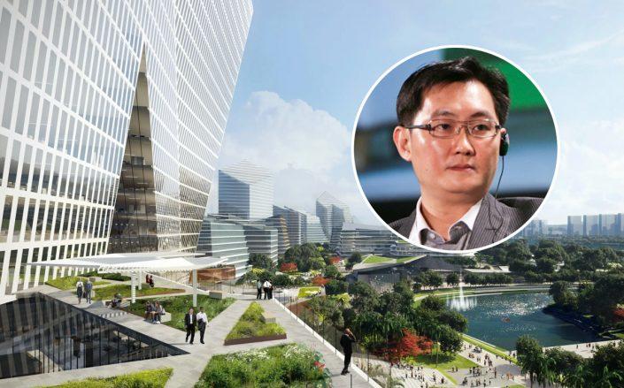 Tencent prepares its insane version of Hudson Yards in China